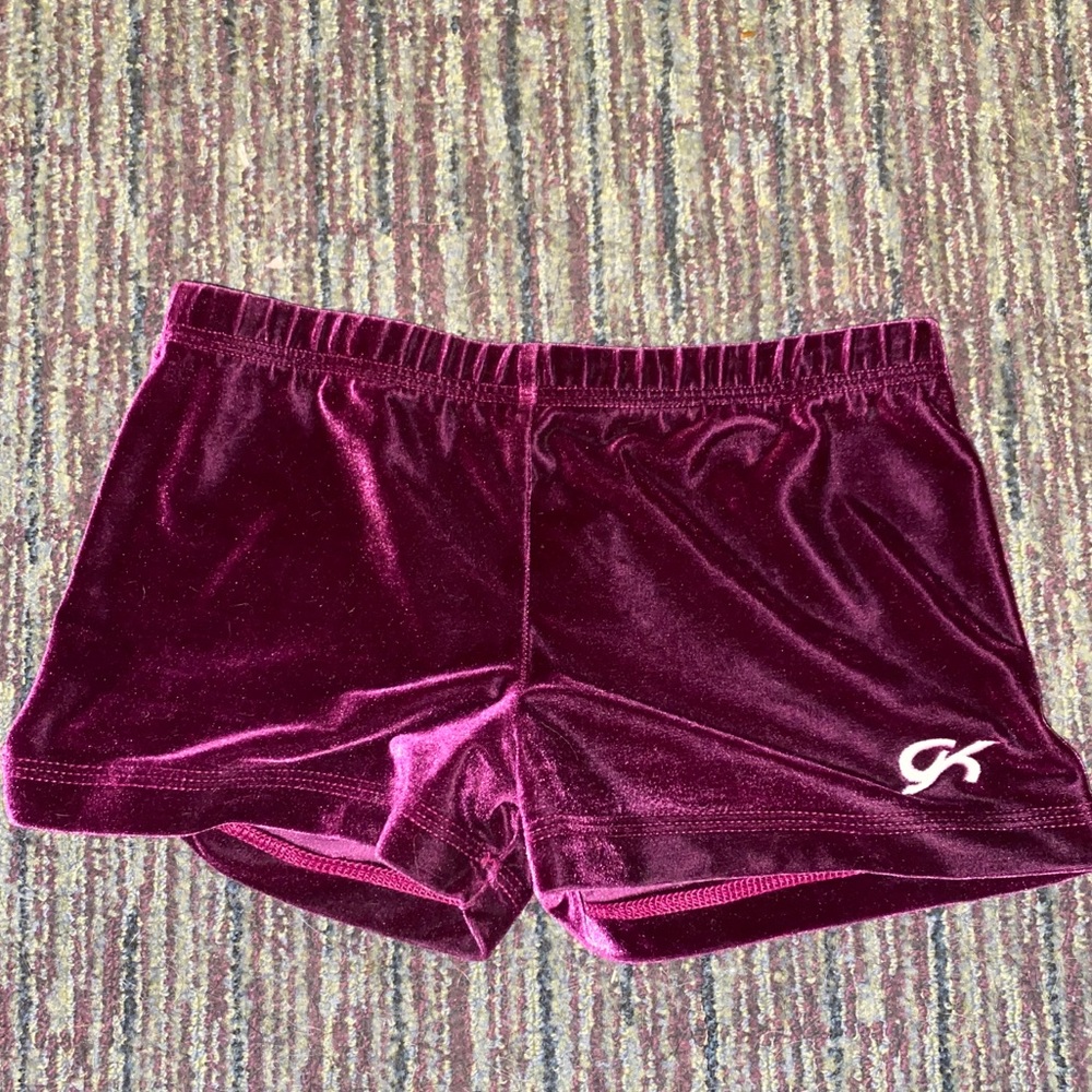 Maroon Velvet GK practice shorts